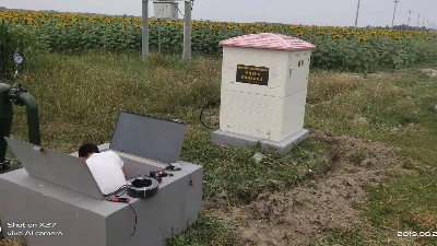 机井灌溉控制系统 水电双计量控制器 配电井房