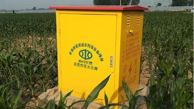 东北省农田机井灌溉智能钢制井房 室外射频卡灌溉装置