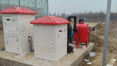 智能灌溉-德州仁铭电气 射频卡机井灌溉控制箱