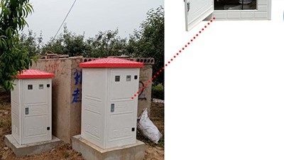 厂家 仁铭电气智能 水电双计控制箱 农用多效 射频卡灌溉控制箱
