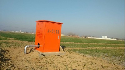 农田灌溉钢制井房 钢制井堡 智能灌溉机井控制系统