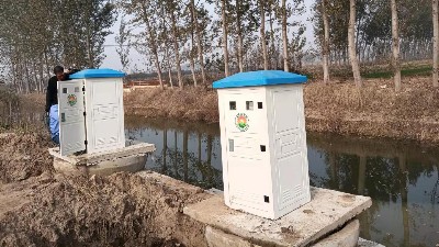 农田井电双控装置 农业水价综合改革  玻璃钢智能井房