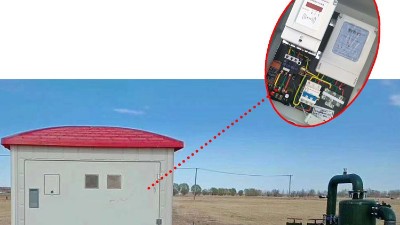 农田灌溉射频卡机井控制器 水电双计井电双控制智能控制器