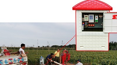 河南玻璃钢井房 农田灌溉机井房厂家 一体式机井灌溉控制柜
