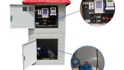 机井智能灌溉控制柜 模压玻璃钢井房 钢制井房