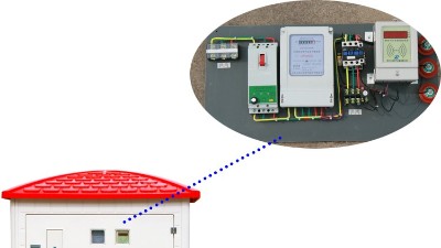 水价改革农田玻璃钢井房 水电双计控制器