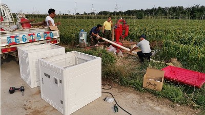 现货供应 智能灌溉井堡 农田机井灌溉井房 玻璃钢井房 欢迎来电咨询