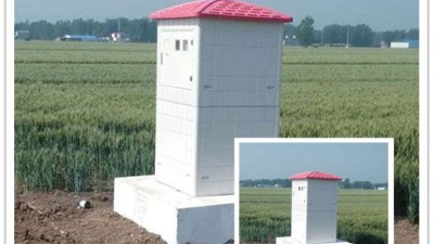 厂家生产 农田灌溉玻璃钢井房 灌溉一体化井房 水电双计量控制房